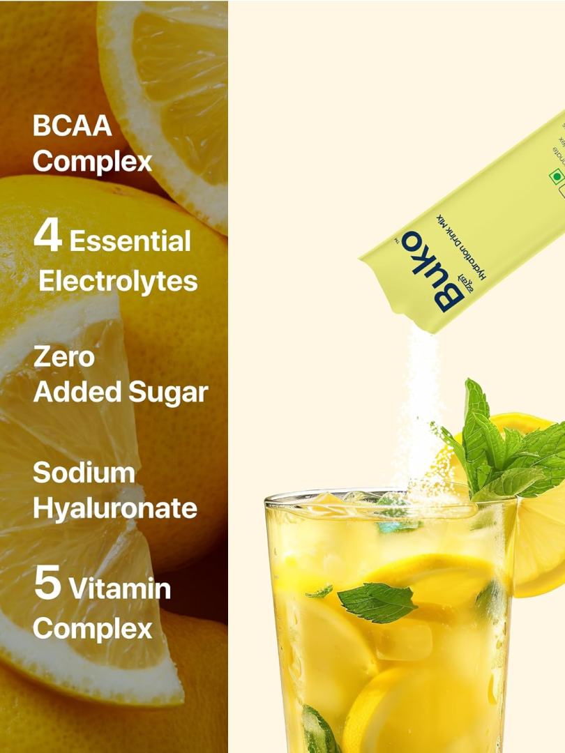 Buko Hydration Drink Mix Lemonade Flavor (Pack of 12)