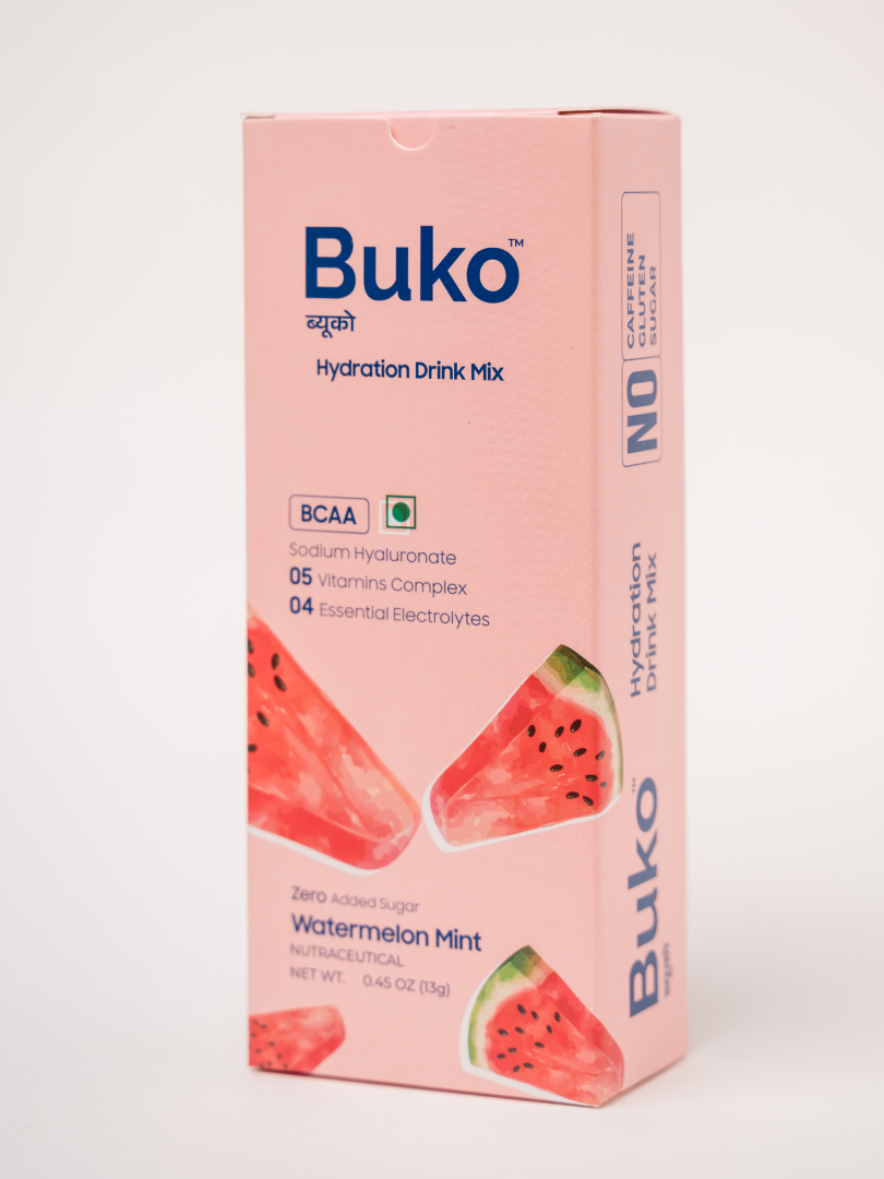 Buko Hydration Drink Mix Watermelon Flavour (Pack of 5)
