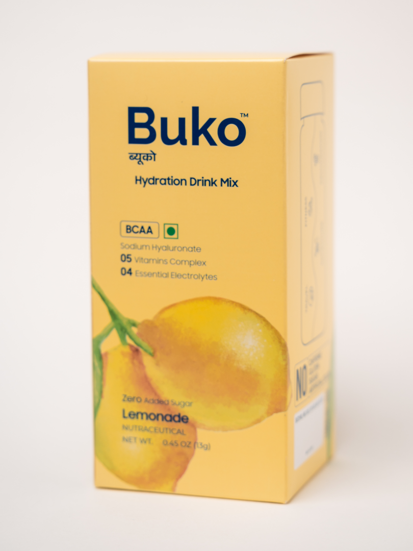 Buko Hydration Drink Mix Lemonade Flavor (Pack of 12)